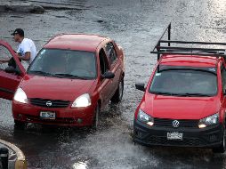 Se registraron algunas inundaciones leves en distintas partes de la ciudad. EL INFORMADOR/ ARCHIVO