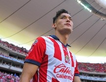 El joven jugador de las Chivas de Guadalajara podría estar viviendo sus últimos días con la camiseta rojiblanca./ IMAGO