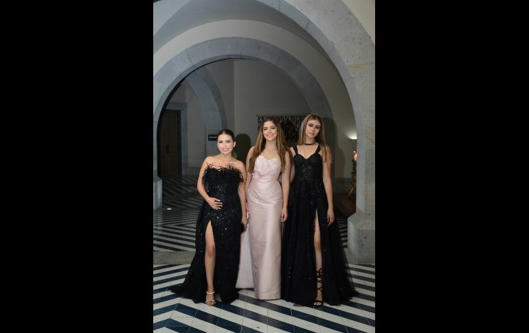 Daphne Rivera, Valeria Muratalla y Atenea Rivera. GENTE BIEN JALISCO/ Marifer Rached