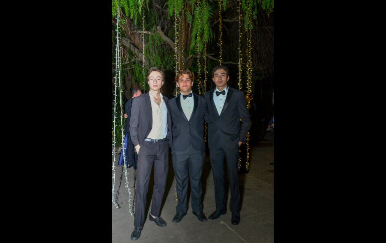 Carlos Martínez, Vicente Garibaldi y Enoc Ramírez. GENTE BIEN JALISCO/ Marifer Rached