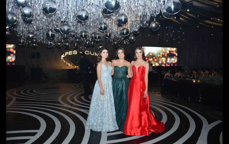 Ana Paula Rodríguez, Ximena Peña y Montse Martínez. GENTE BIEN JALISCO/ Marifer Rached