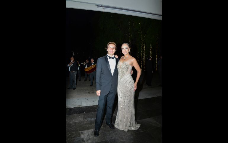 Sebastián Mendoza y Eileen de la Garza. GENTE BIEN JALISCO/ Marifer Rached