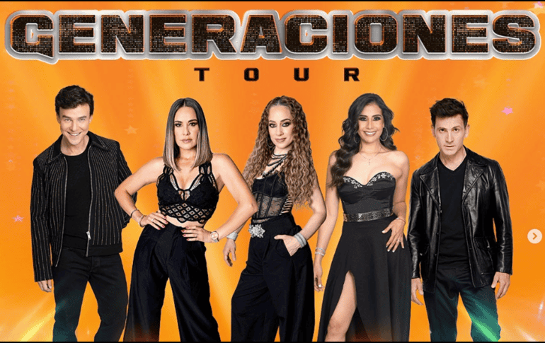 Algunos exacadémicos no podrán participar debido a sus propias giras, como es el caso de Yuridia y Carlos Rivera. ESPECIAL / IG / @generacionestour