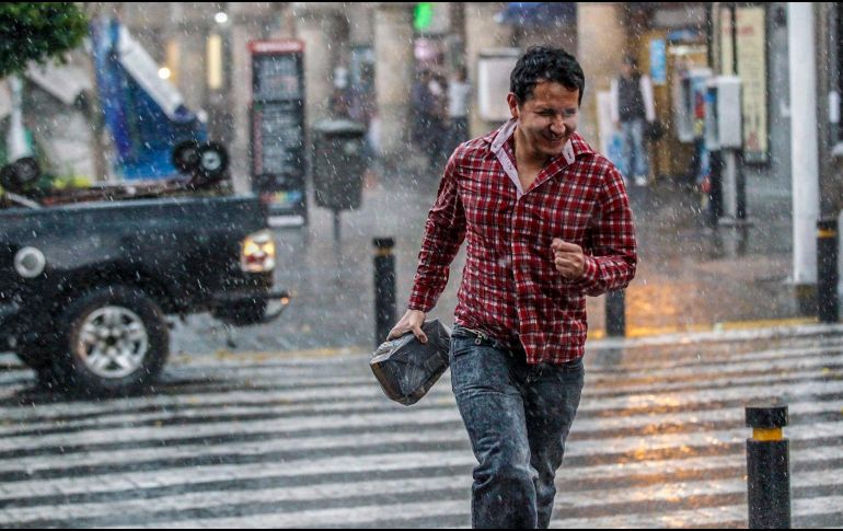 Se esperan lluvias puntuales intensas acompañadas de descargas eléctricas Jalisco. EL INFORMADOR / ARCHIVO