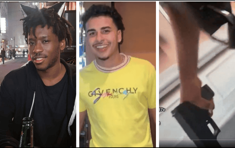 Un streamer y su camarógrafo fueron puestos a disposición de las autoridades luego de haber amenazado a una pareja con un arma de fuego en público y sin razón. ESPECIAL / X: @FearedBuck