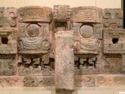 Figura de Chaac tallada en piedra, ubicada en Mérida. NOTIMEX / ARCHIVO