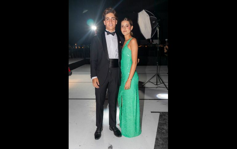 Juan Pedro Martínez e Isabella Campos. GENTE BIEN JALISCO/ Antonio Rodríguez