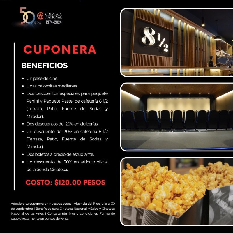 &nbsp;ESPECIAL/Foto de Cineteca Nacional en X