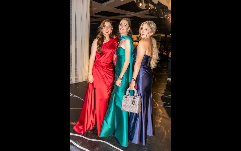 Estefanía González, Mariana Ontiveros y Regina García Padilla. GENTE BIEN JALISCO/ Antonio Rodríguez