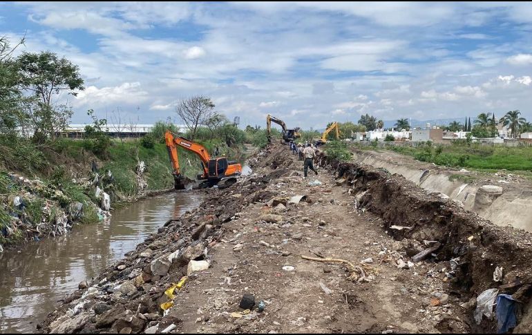 Elementos de Protección Civil evaluaron los daños de la lluvia de ayer en viviendas de Villa Fontana; seis de ellas presentaron afectaciones. ESPECIAL / UEPCBJ