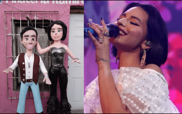 La introducción de esta piñata coincidió con el escándalo que involucró a Cazzu y Christian Nodal, generando un gran revuelo en las redes sociales debido a su relación con Ángela Aguilar. SUN/ARCHIVO FACEBOOK/Pilatería Ramirez