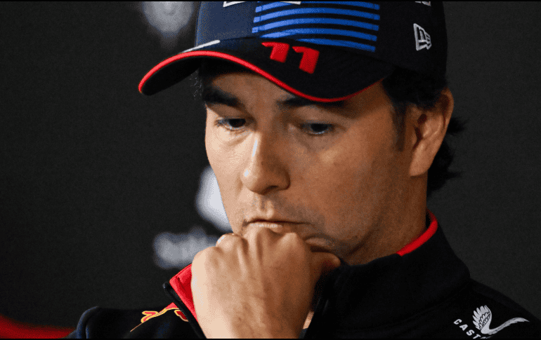 El mal momento de Sergio Pérez ha puesto en duda si fue correcto que Red Bull le diera su renovación por dos años. EFE/ ARCHIVO.