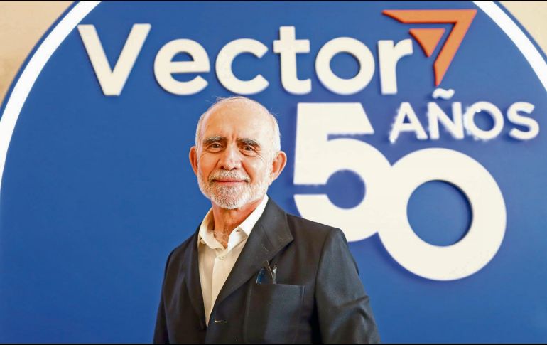 Vector Casa de Bolsa y su presidente honorario, Alfonso Romo, celebran 50 años de solidez financiera y crecimiento sostenido. EL INFORMADOR/ H. Figueroa