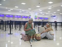 El centro del huracán Beryl tocó tierra durante las primeras horas del viernes al norte del municipio de Tulum. Xinhua / A. Valdez