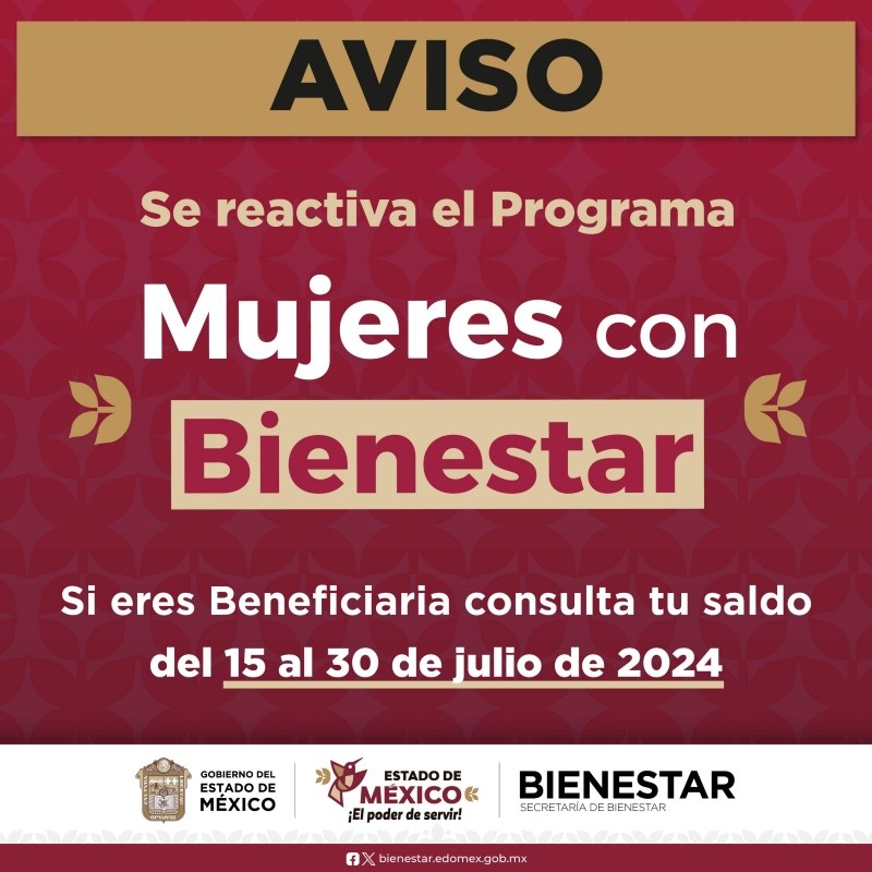 &nbsp;ESPECIAL/X/ @BienestarEdoMx