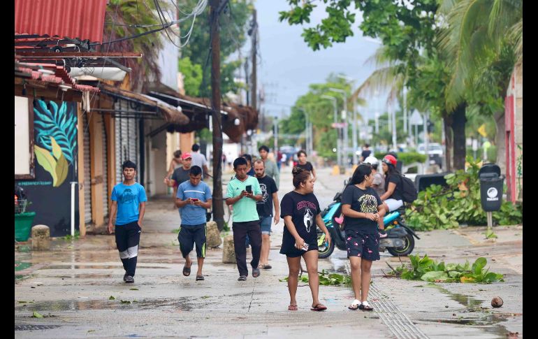 Imágenes tras el paso del huracán 