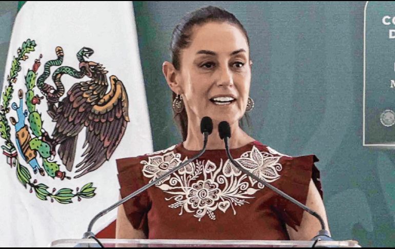 La presidenta electa continuará este fin de semana una gira de trabajo con AMLO. EL UNIVERSAL