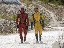 Escena de la cinta “Deadpool y Wolverine”, protagonizada por Ryan Reynolds (izquierda) y Hugh Jackman (derecha). CORTESÍA