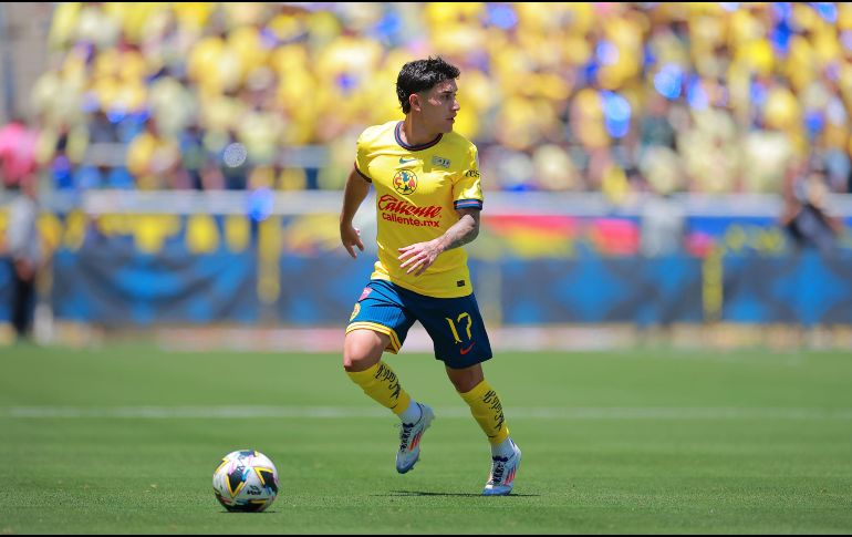 Zendejas, quien llegó al futbol mexicano para jugar con las Chivas, arribó al América en el 2022. IMAGO7.