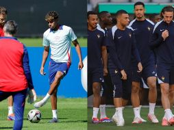 La Roja buscará sacudirse la hegemonía de cuatro triunfos que presentan los azules o Francia intentará reivindicarse para dar la sorpresa. EFE/ R. WITTEK / A. ESTÉVEZ.