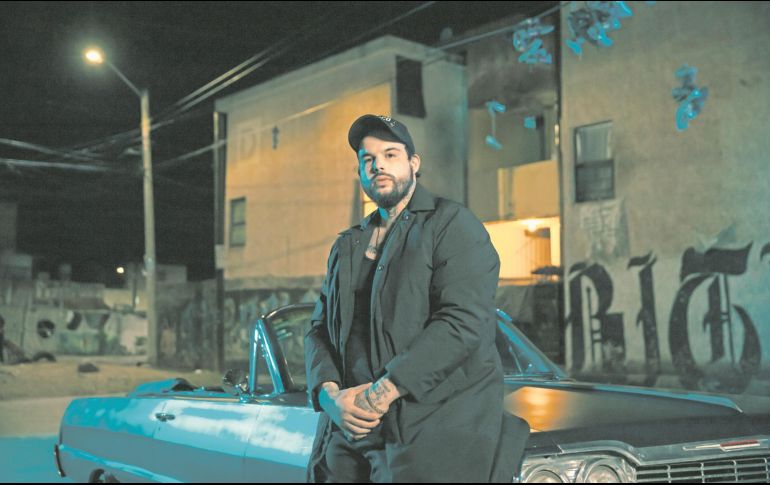 El cantante hace un homenaje a Tijuana en su producción musical. CORTESÍA