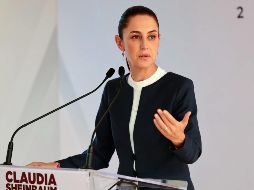 La presidenta electa anunció que ya tiene una ruta para fortalecer la carrera judicial. EFE/Casa de Campaña de Claudia Sheinbaum