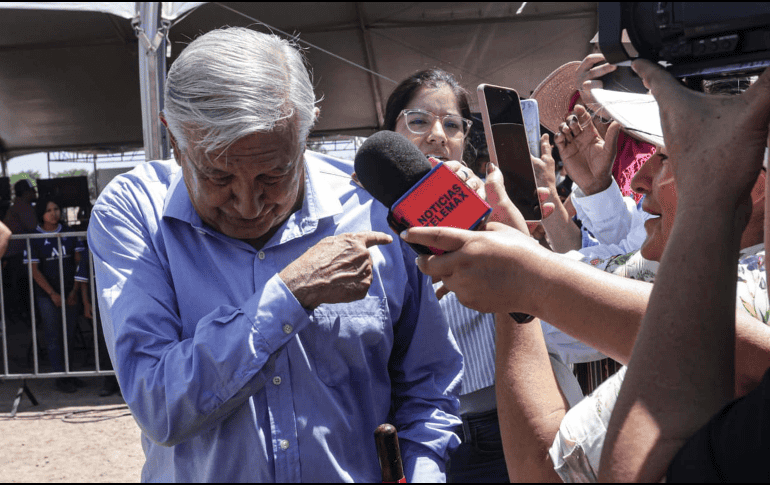 El Presidente Andrés Manuel López Obrador no desea aparecer más en la vida pública al final de su sexenio. SUN /G. Pano / RDB.