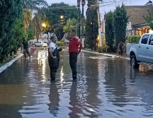 La lluvia dejó inundaciones en distintos puntos. ESPECIAL/ Protección Civil y Bomberos de Zapopan