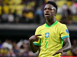 Vinícius admitió en un mensaje publicado en su cuenta en Instagram que no rindió lo esperado en la Copa América 2024. AFP / F. J. Brown