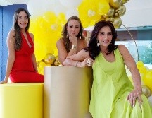 Paulina Escobar, Stephanie Guillén y Karla Atristain. GENTE BIEN JALISCO/ Claudio Jimeno