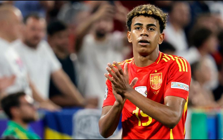 Un golazo de Lamine Yamal fue lo que llevó a España a meterse a una nueva Final de la Eurocopa. EFE/ R. WITTEK