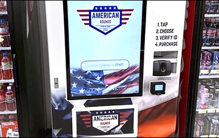 Un agente de policía de Pensilvania fundó hace unos 12 años una empresa que coloca máquinas expendedoras de balas en clubes y campos de tiro privados para mayor comodidad de los clientes. AP