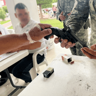 Captan 369 armas durante campaña de desarme voluntario en Sinaloa