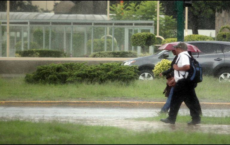 La perspectiva climática para julio no toma en cuenta los ciclones tropicales que pudieran pasar cerca del estado, ni las tormentas eléctricas locales severas como la del pasado 2 de julio. EL INFORMADOR / ARCHIVO