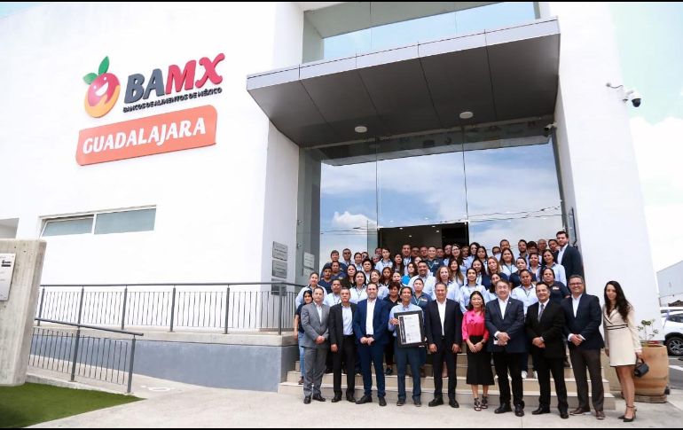 El Banco de Alimentos Guadalajara agradeció a todos los colaboradores que trabajaron para alcanzar lo que calificaron como un “hito histórico”. CORTESÍA/ Banco de Alimentos Guadalajara.