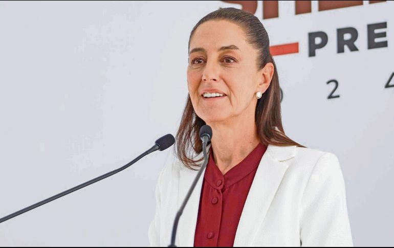La presidenta electa aseguró que el objetivo de este proyecto es seguir llevando prosperidad y bienestar a todos los hogares del país. EL INFORMADOR/ Archivo