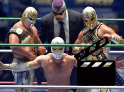 La cinta narra la historia de Rafael, el luchador 'Muerte negra', quien pierde a su esposa y es elegido por 'La Catrina', para ser su emisario mientras cuida a su hijo. EFE/ ARCHIVO/ ESPECIAL