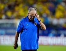 El seleccionador de Uruguay Marcelo Bielsa reacciona tras la derrota en semifinales de la Copa America ante Colombia el miercoles 10 de julio del 2024. AP / ARCHIVO
