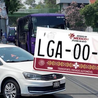 Conoce cuáles son las multas por no reemplacar en Edomex este 2025