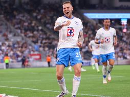 Carlos Rotondi anotó dos de los goles celestes, a los minutos 28 y 50. IMAGO7