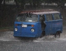 El pronóstico del SMN para Jalisco hoy es de  lluvias puntuales muy fuertes. SUN / ARCHIVO