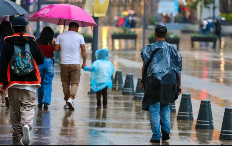 Se pronostican lluvias muy fuertes y fuertes en 25 estados de México. EL IINFORMADOR/ARCHIVO
