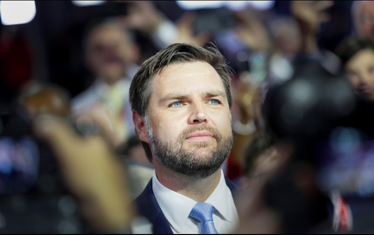 Donald Trump seleccionó al senador James David Vance como su compañero de fórmula. EFE