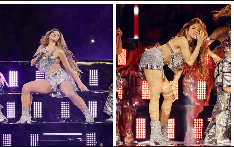 La cantante colombiana otorgó un espectáculo de poco más de 7 minutos en la final de la Copa América. ESPECIAL / X: @Shakira