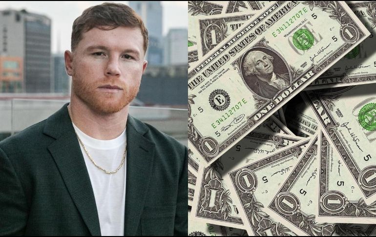 El Canelo Álvarez confiesa en qué gastó su primer millón de dólares. ESPECIAL/Foto de canelo en Instagram; G. Altmann en Pixabay