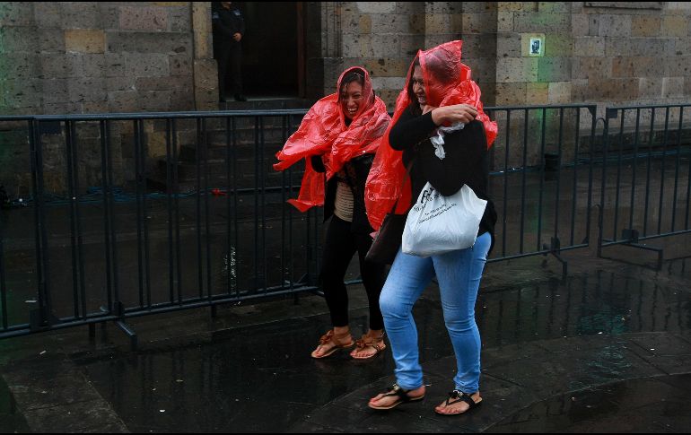 Este jueves existen posibilidades de lluvias fuerntes en la ciudad de Guadalajara. EL INFORMADOR / ARCHIVO