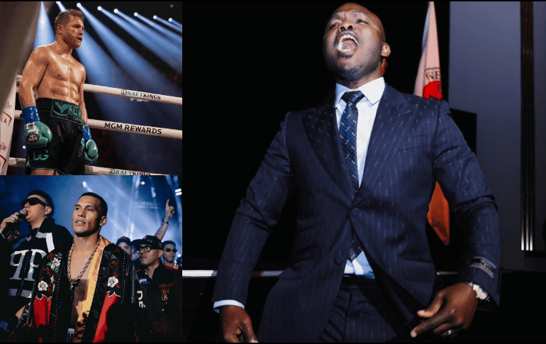 Timothy Bradley arremete contra Canelo Álvarez. ESPECIAL/Foto de canelo, benavidez300 en Instagram y @Timbradleyjr en X