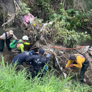 Localizan cuerpo de un hombre en el arroyo El Chirimoyo, en Tlajomulco