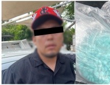 Tras realizar la inspección de seguridad conforme a los protocolos, los policías aseguraron las pastillas. CORTESÍA