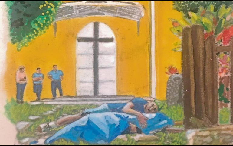 Pieza de Jorge de León, para la exposición “Ni todas las formas, ni todo el lenguaje”. CORTESÍA